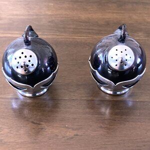 Farber Brothers Garnet Salt and Pepper Shakers - Vintage!
